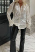 'Acacia' Sequin Long Sleeve Shirt - Celes Fashion
